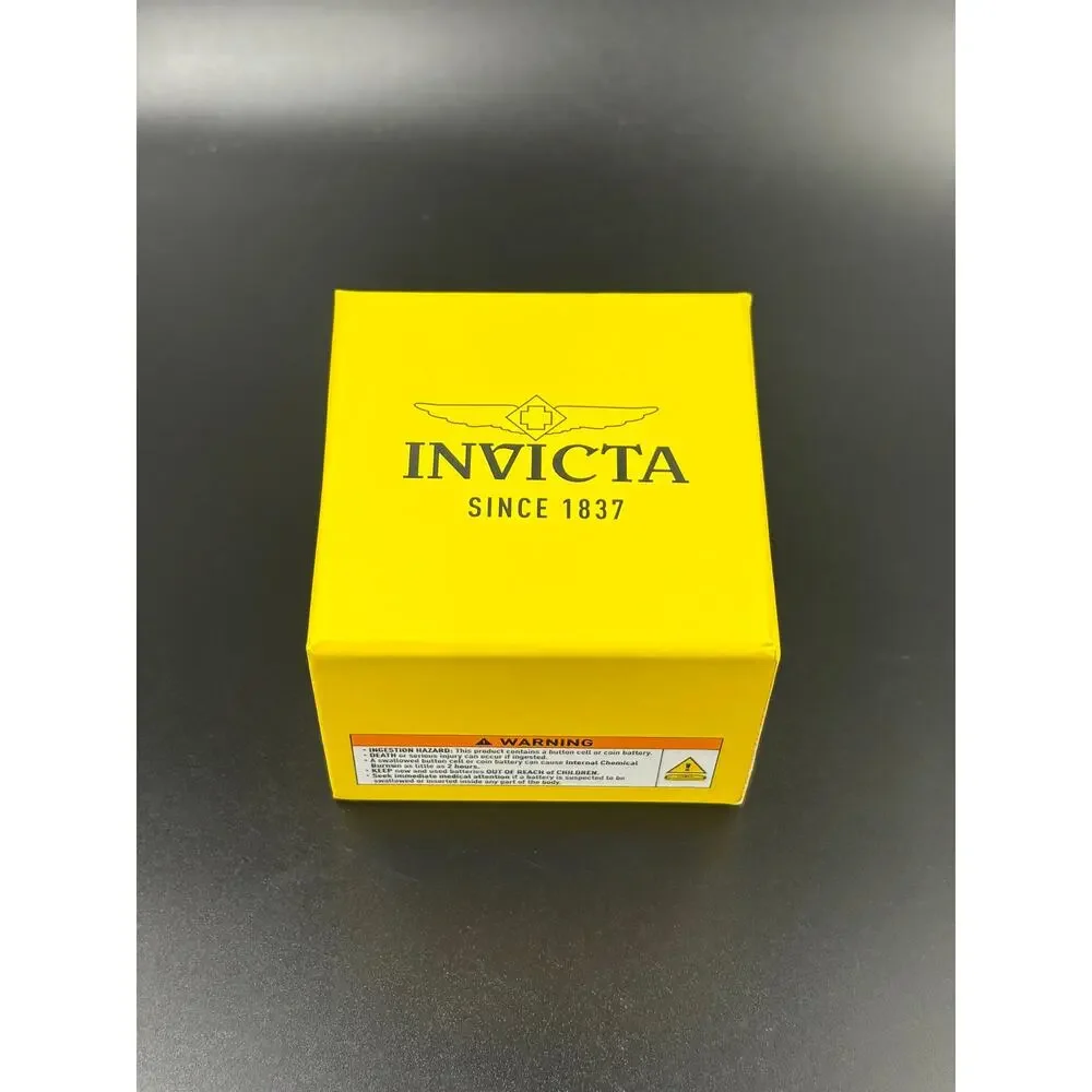 Invicta speedway Men’s Watch 44mm Gold Mesh Band New In Box